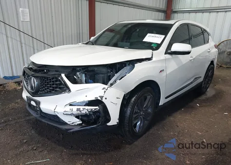 2019 Acura Rdx A-Spec Package из США, поврежденный, VIN 5J8TC1H66KL012613